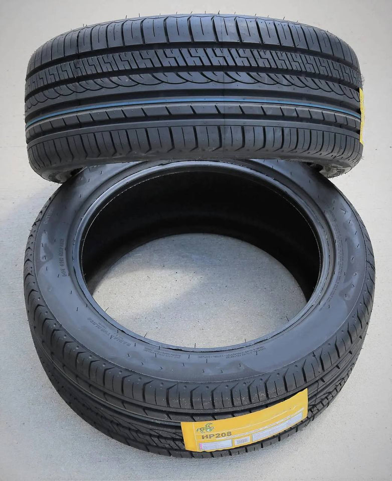 All-Season High Performance Radial Tires- 87W Load Range XL 4-Ply BSW Black Side Wall