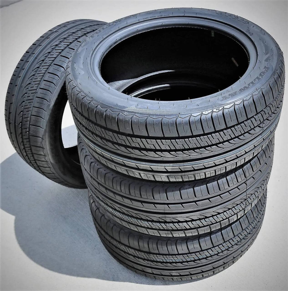 All-Season High Performance Radial Tires- 87W Load Range XL 4-Ply BSW Black Side Wall