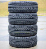 All-Season High Performance Radial Tires- 87W Load Range XL 4-Ply BSW Black Side Wall