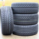 All-Season High Performance Radial Tires- 87W Load Range XL 4-Ply BSW Black Side Wall